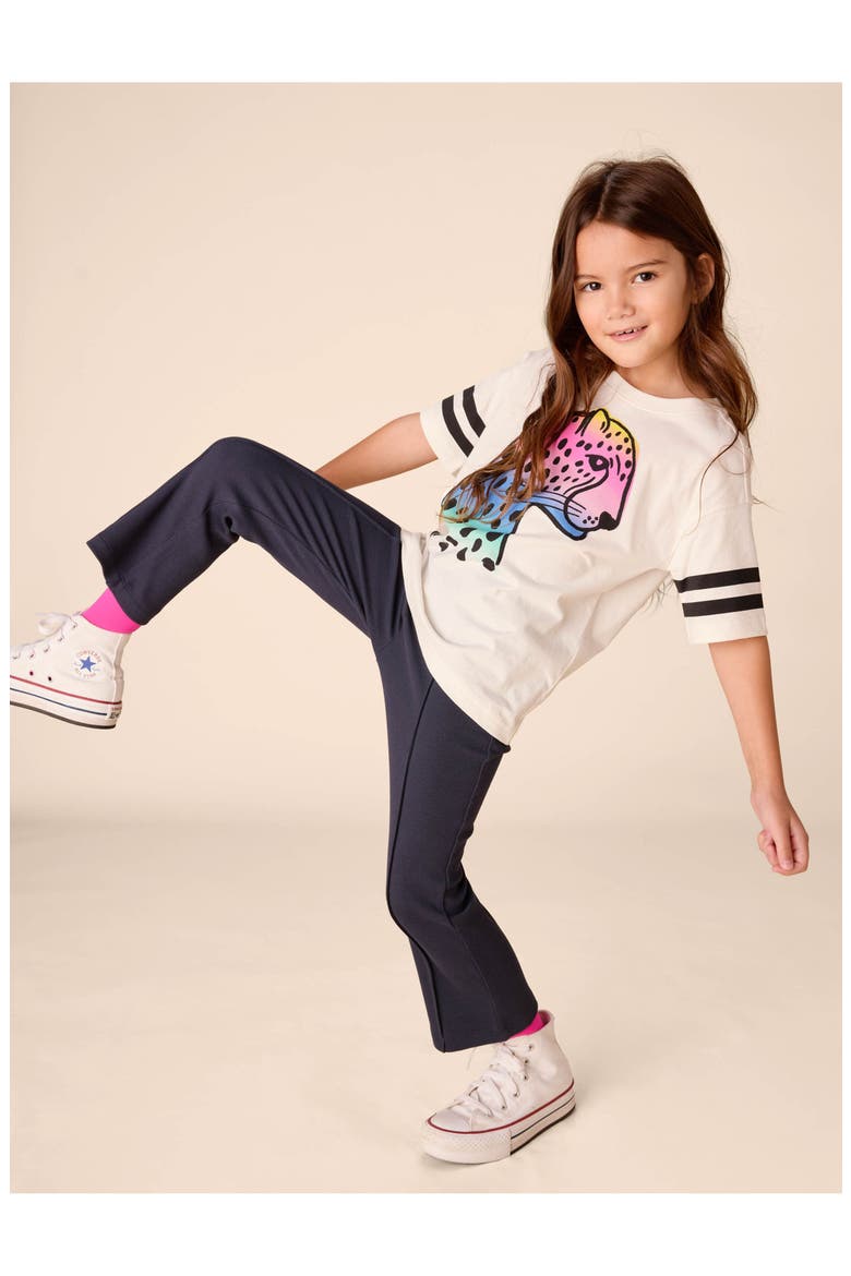 Ribbed Flare Pants 2.0, Alternate, color, Indigo