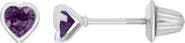 Mignonette Kids' June Birthstone Stud Earrings