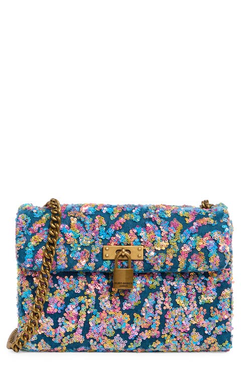 Medium Brixton Sequins Shoulder Bag