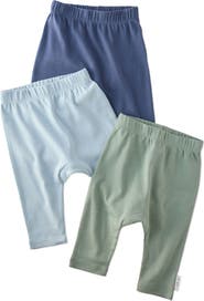 BUTTERBLU Harlowe Organic Cotton Assorted 3-Pack Harem Pants