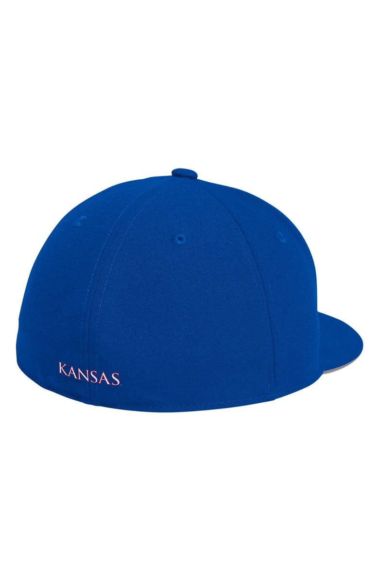 adidas Men's adidas Royal Kansas Jayhawks On-Field Baseball Fitted Hat, Alternate, color, Royal