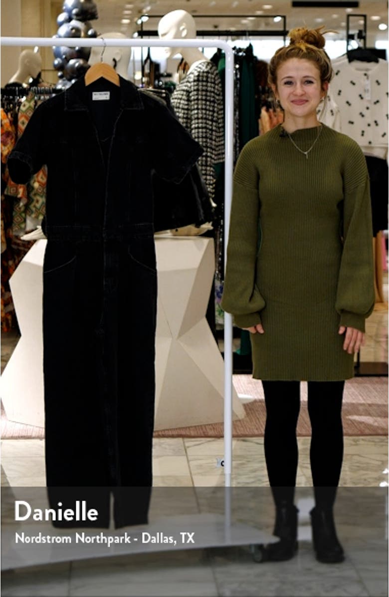 Marla Denim Utility Jumpsuit, sales video thumbnail