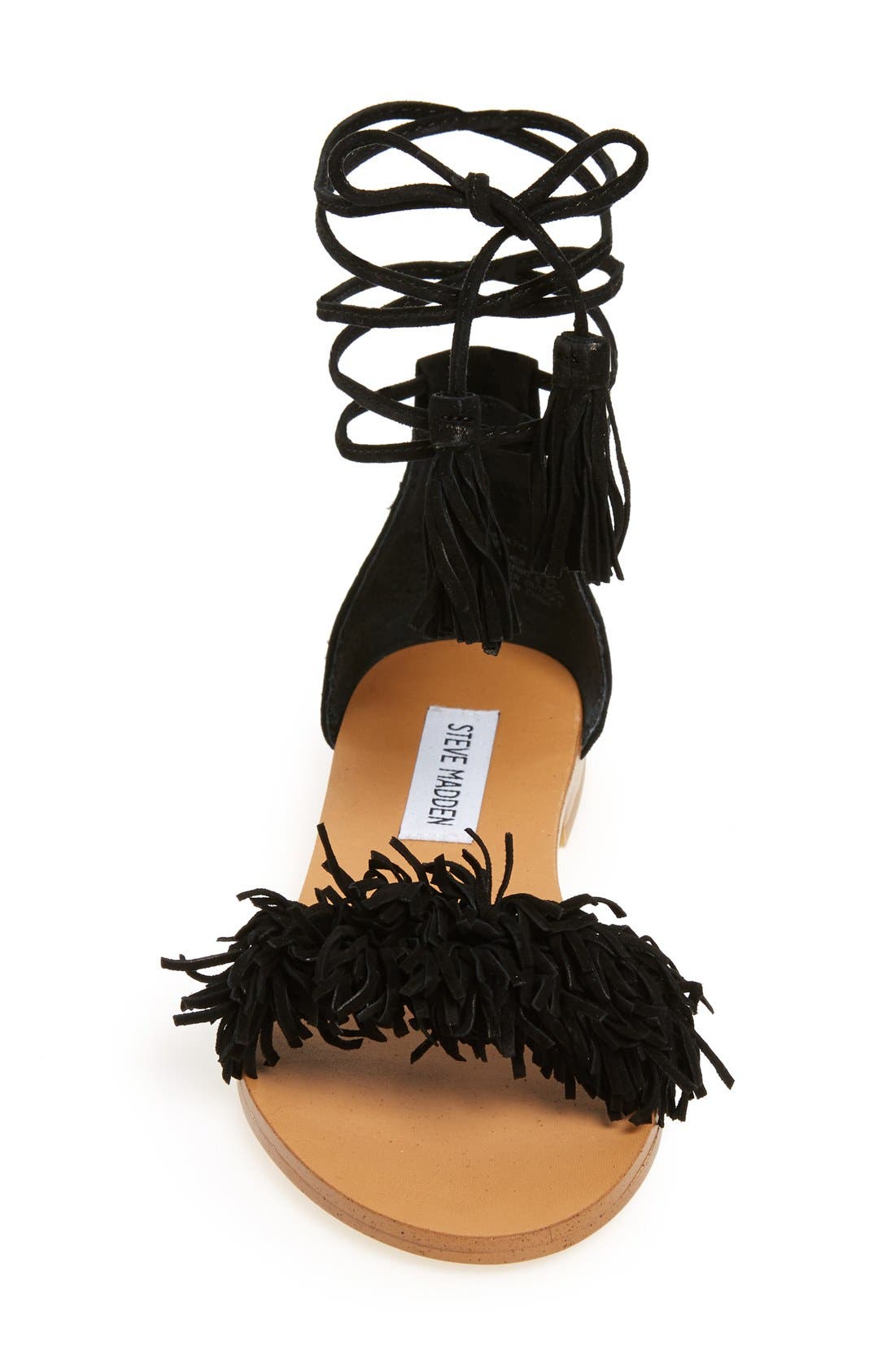 Steve Madden 'Sweetyy' Lace-Up Sandal, Alternate, color, 