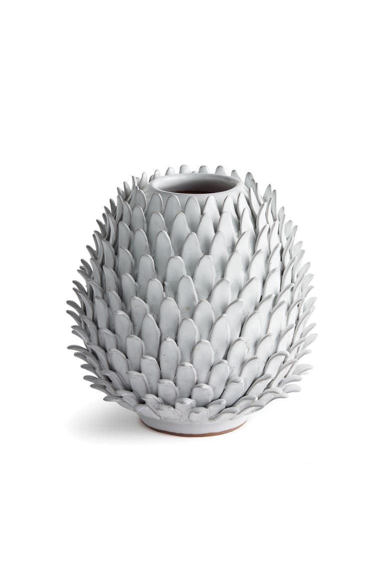 Serena Vase, Main, color, White