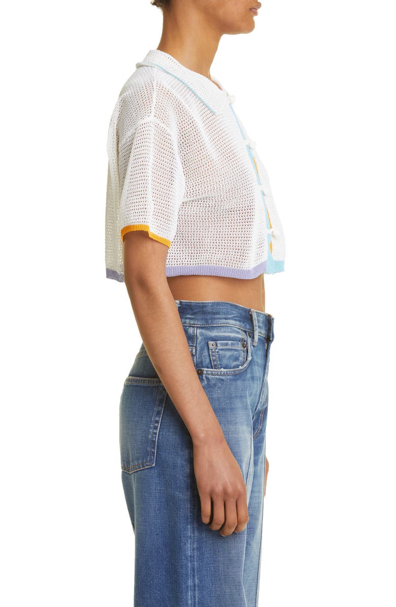 YanYan Netty Wide Crop Cardigan, Alternate, color,