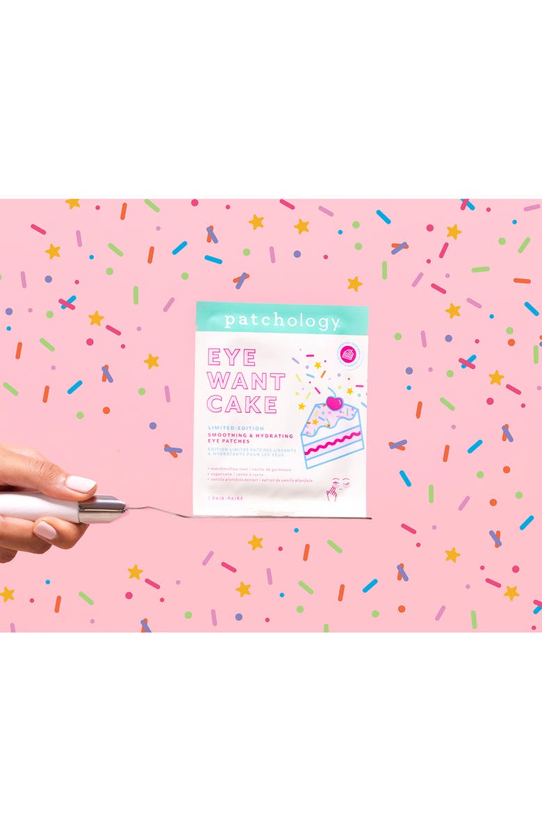 Patchology Eye Want Cake Smoothing & Hydrating 5-Pack Eye Patches, Alternate, color,