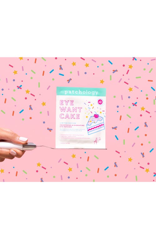 Patchology Eye Want Cake Smoothing & Hydrating 5-pack Eye Patches In No Color