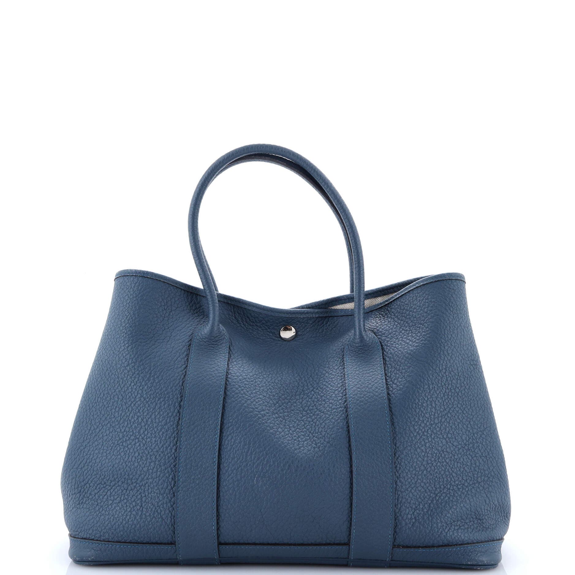 Pre-Owned Hermes Garden Party Tote Leather 36, Main, color, 