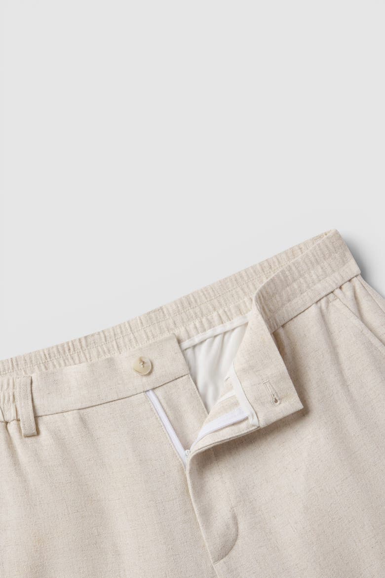 Getaway Linen Short, Alternate, color, Canvas