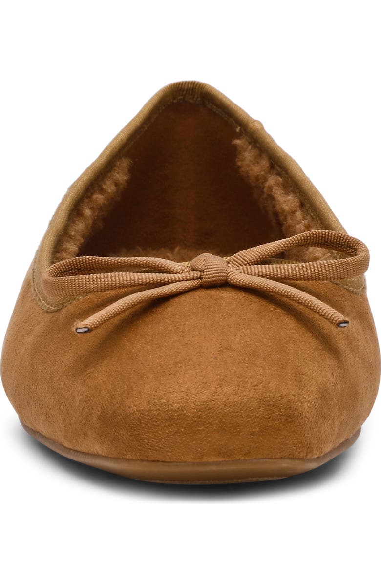Anne Klein Ballet Flat, Alternate, color, Tan Suede