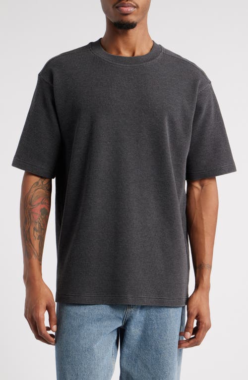 Bp. Oversize Thermal T-shirt In Black