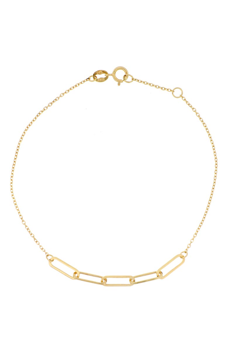 Bony Levy 14K Gold Link Bracelet, Main, color,