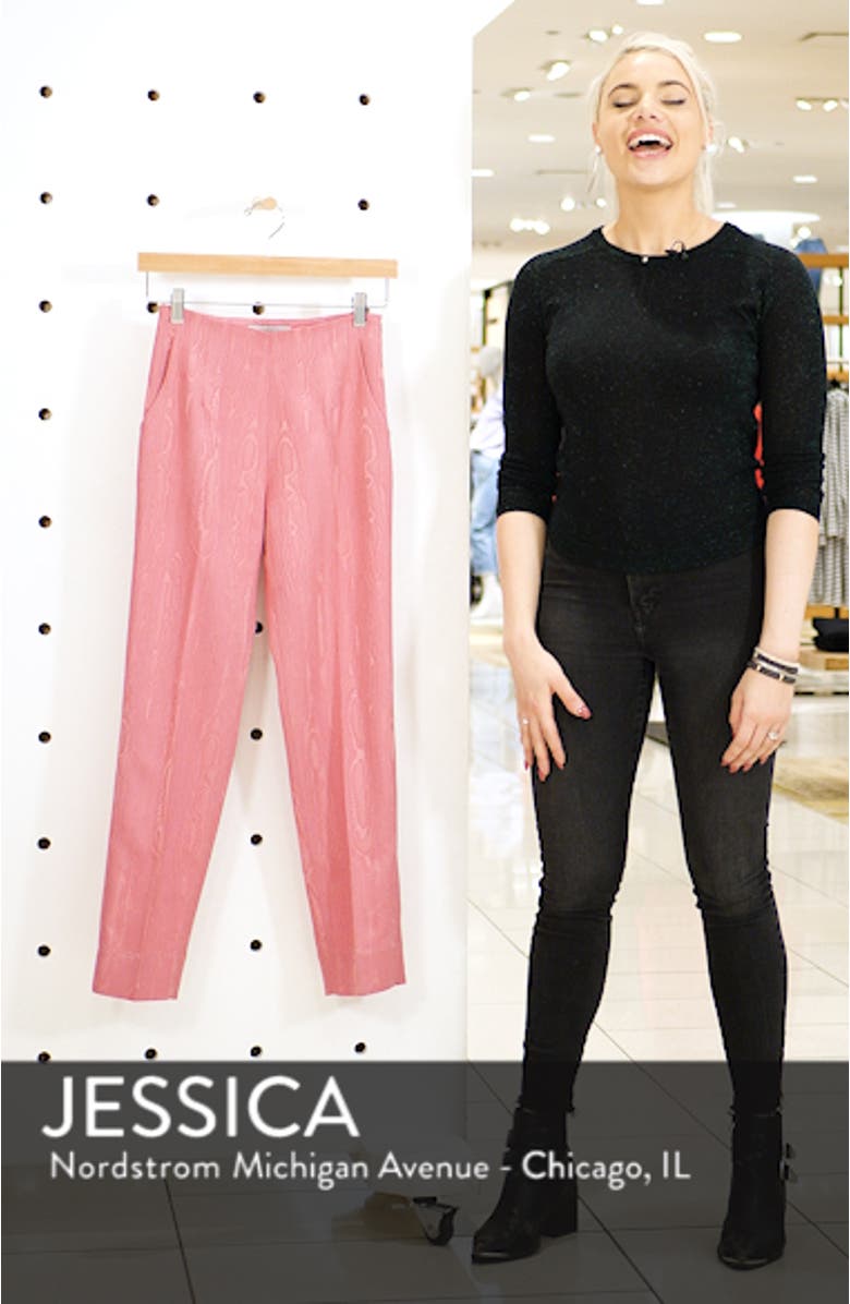 Prime Wool Blend Moiré Pants, sales video thumbnail