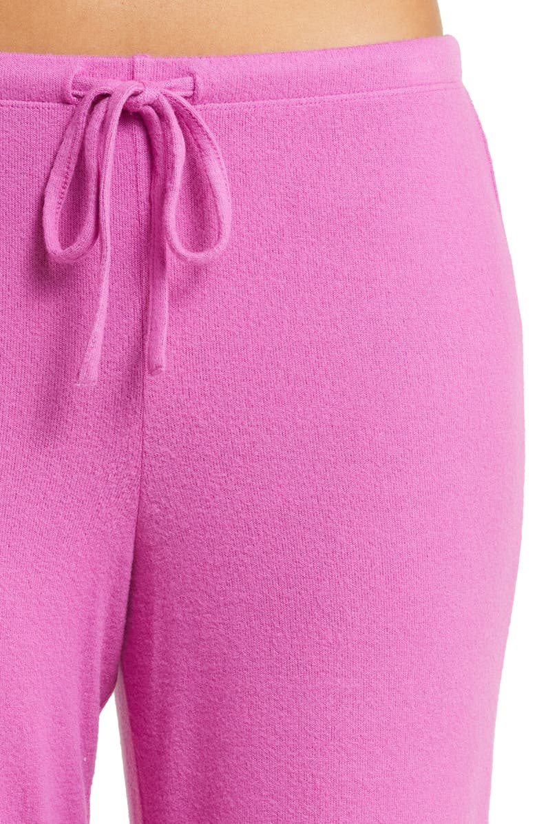 Nordstrom Brushed Hacci Pajamas, Alternate, color, Purple Orchid