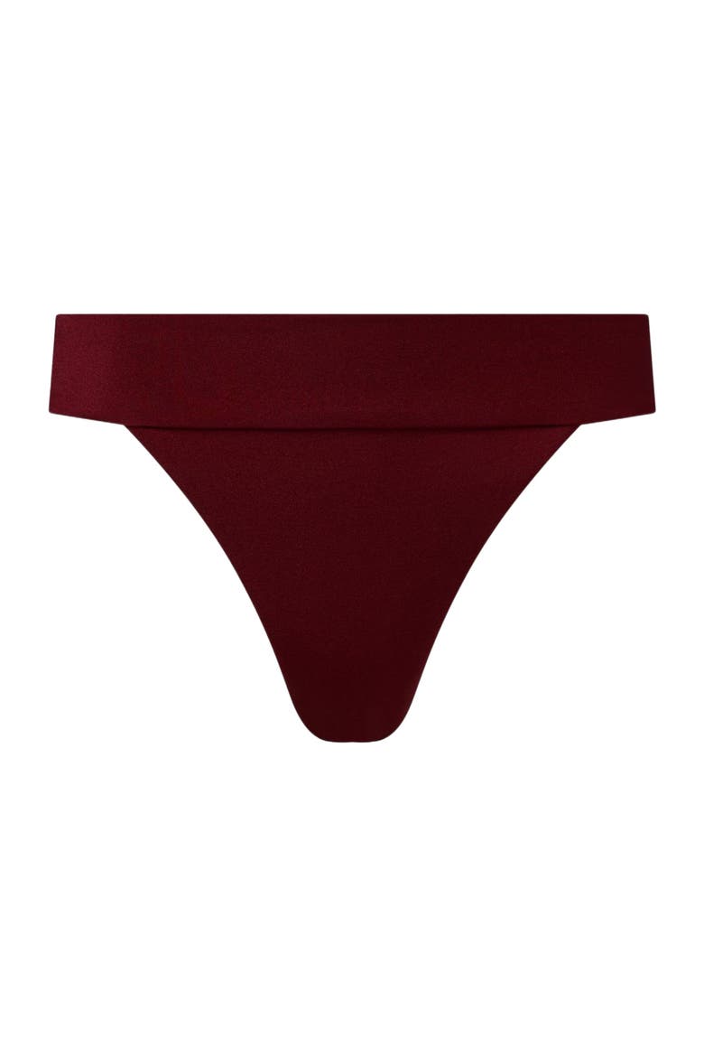 Karina Bikini Bottom, Alternate, color, POMEGRANATE