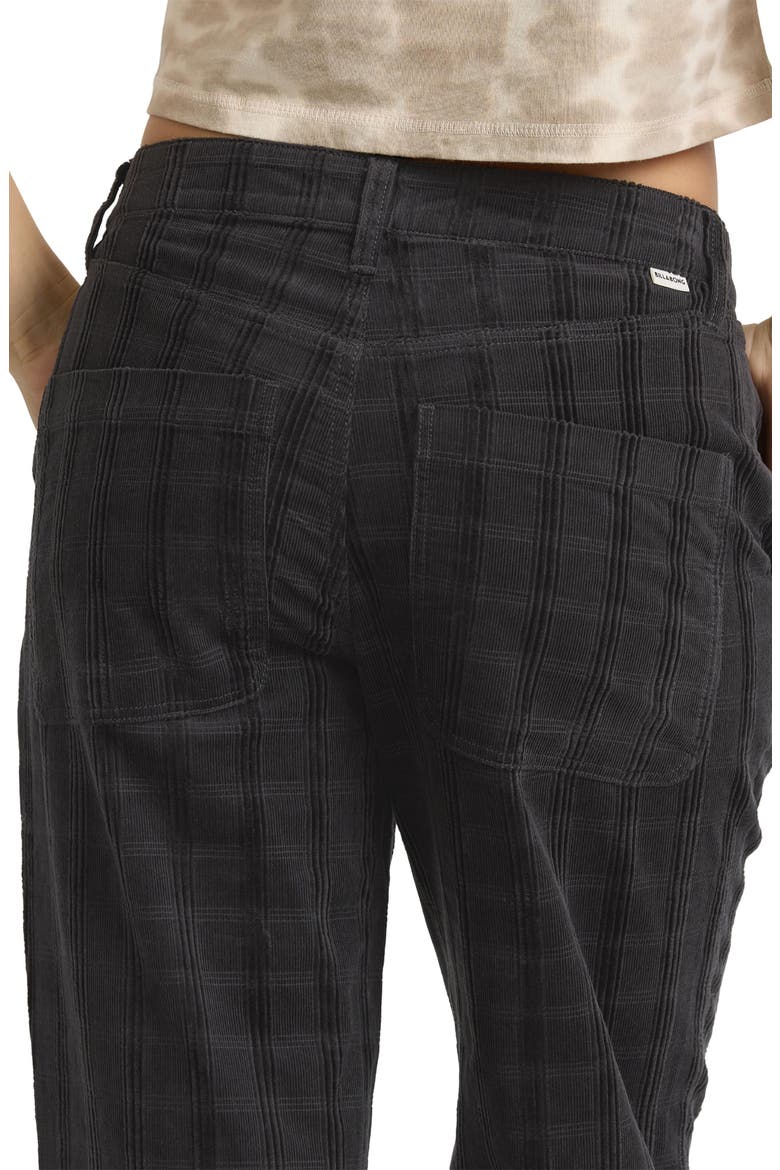 Holidazed Jacquard Corduroy Straight Leg Pants, Alternate, color, BLACK SANDS