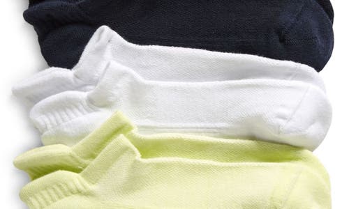 Zella Assorted 3-pack Tab Ankle Socks In Multi