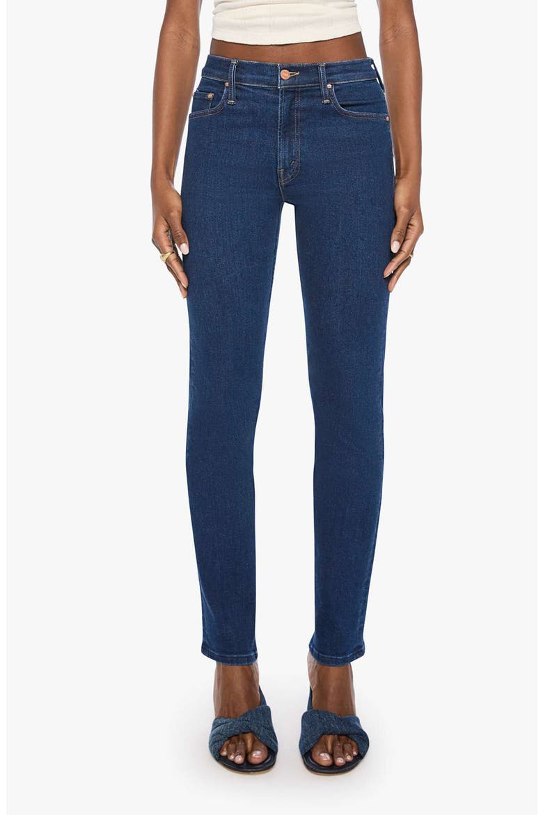 The Rider Skimp Mid Rise Slim Straight Leg Jeans, Main, color, RETROGRADE RODEO