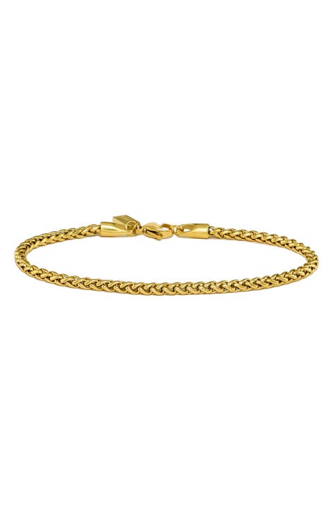 Men's Wheat Chain Bracelet