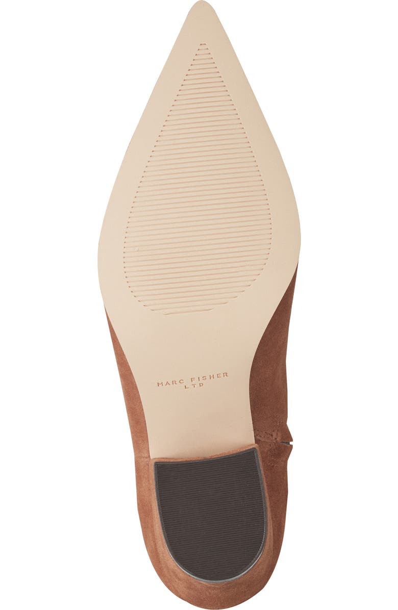 Marc Fisher LTD Mavey Pointed Toe Bootie, Alternate, color, Medium Natural