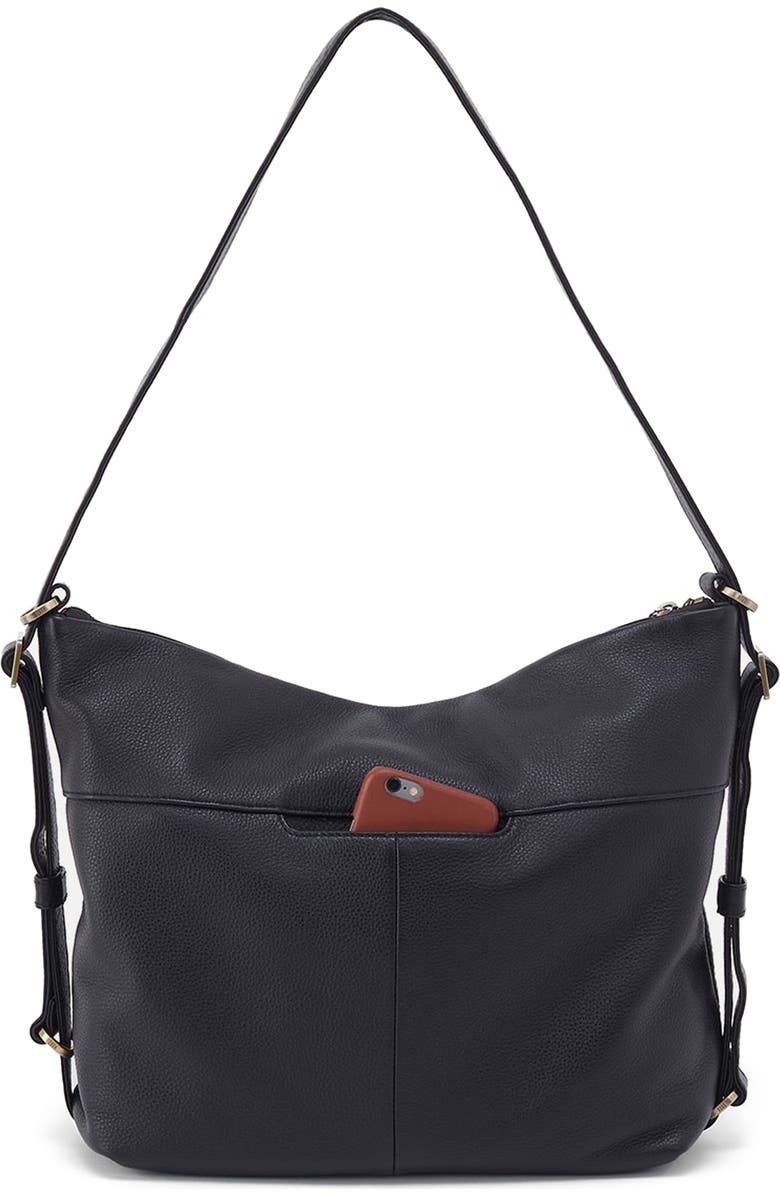 HOBO Emily Convertible Leather Backpack, Alternate, color,