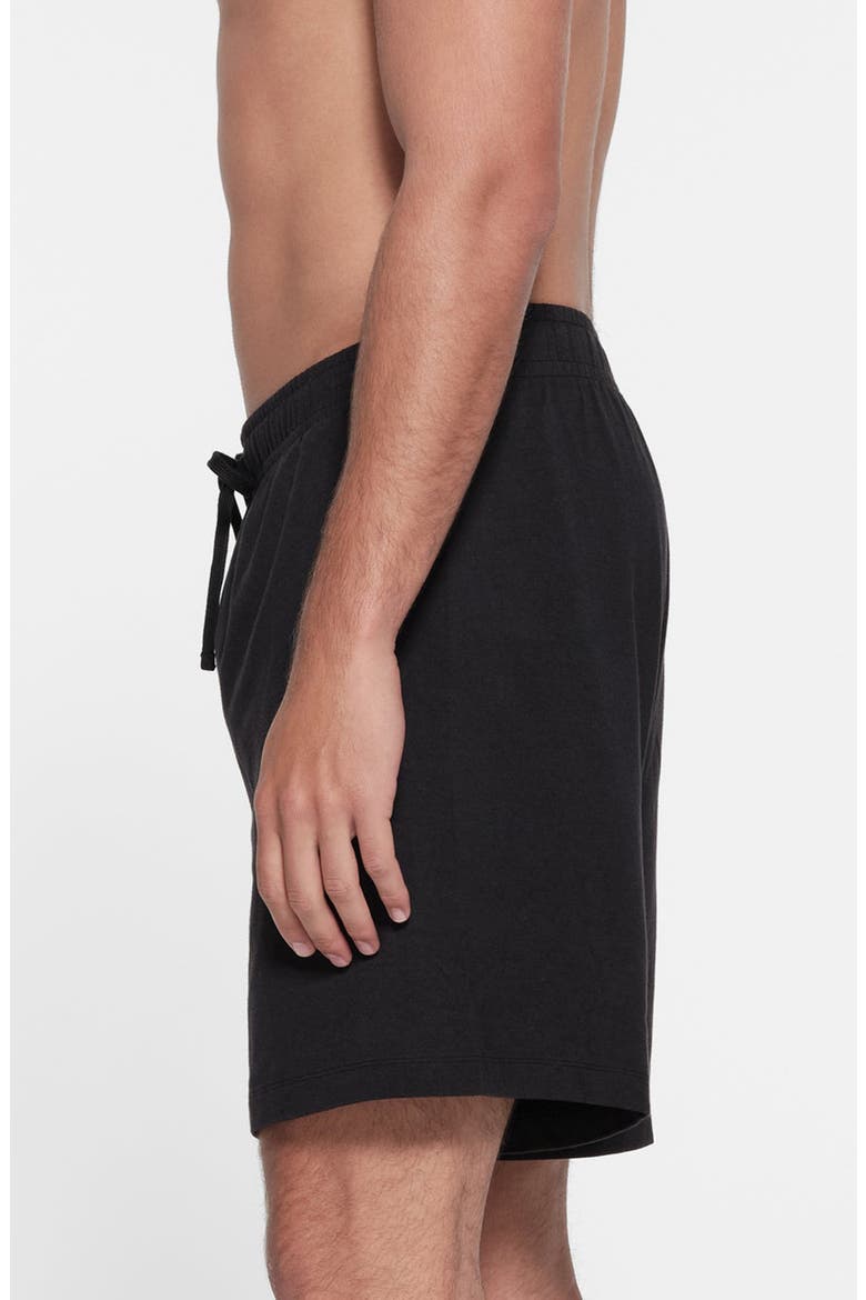 Jersey Lounge Shorts, Alternate, color, OBSIDIAN