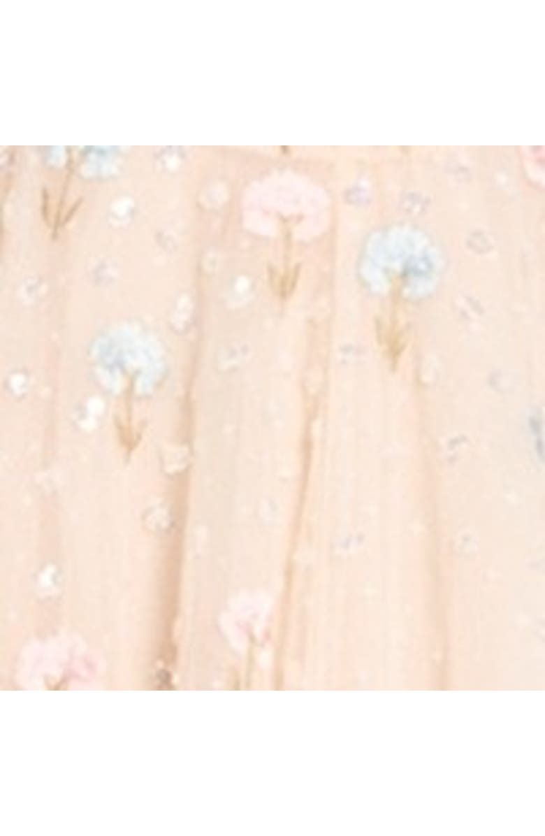 Needle & Thread Dandelion Ditsy Kids Dress, Alternate, color, Cream