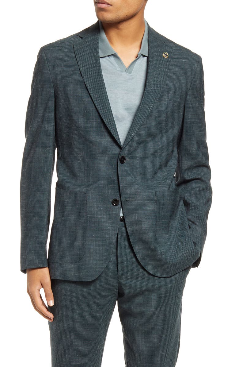 Ted Baker London Keith Stretch Wool Suit, Alternate, color, 