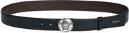 Versace Medusa Buckle Leather Belt