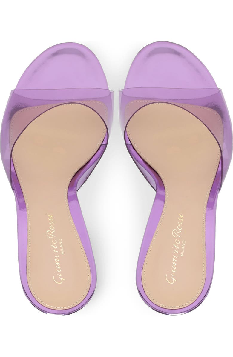 Gianvito Rossi Sofia Mule 70 Mules, Alternate, color, Purple Tpu