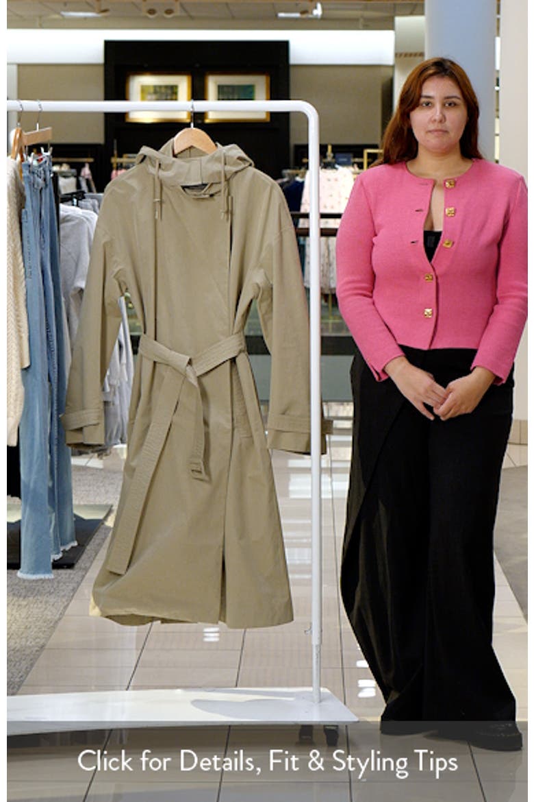 Moriana Hooded Raincoat (Women) | Nordstrom