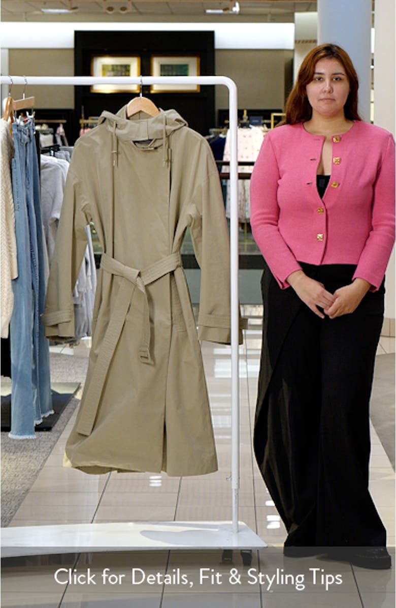 Moriana Hooded Raincoat, sales video thumbnail