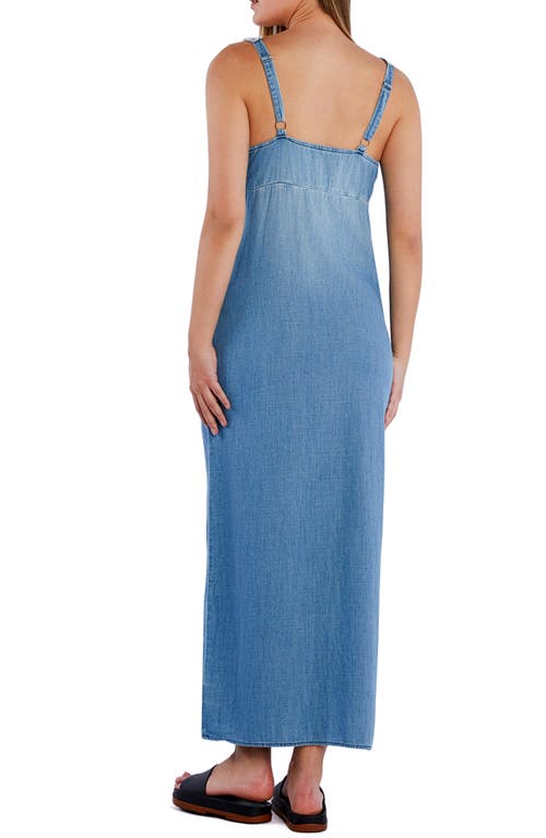 Billy T Amanda Lace Accent Sleeveless Maxi Dress