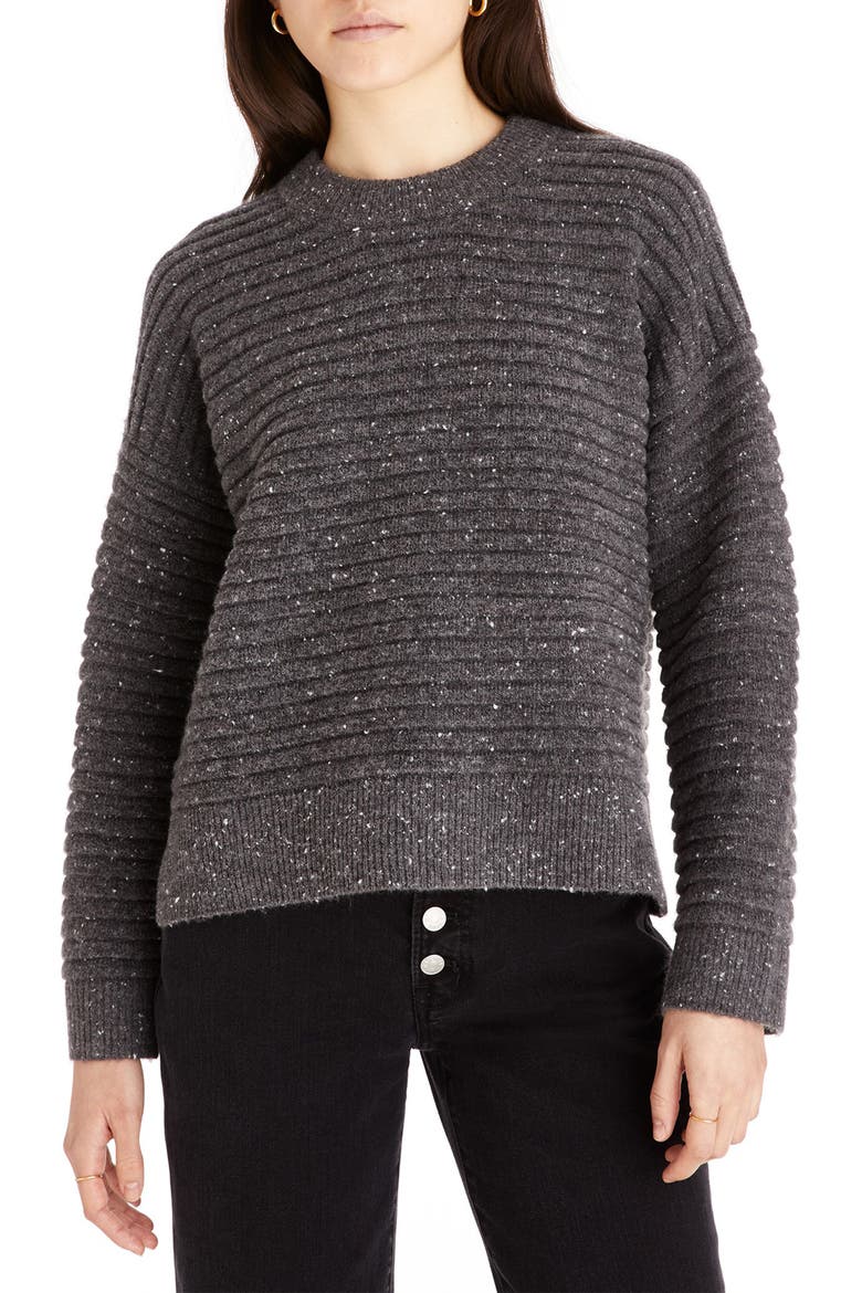 Donegal Elsmere Pullover Sweater, Main, color, DONEGAL CHARCOAL