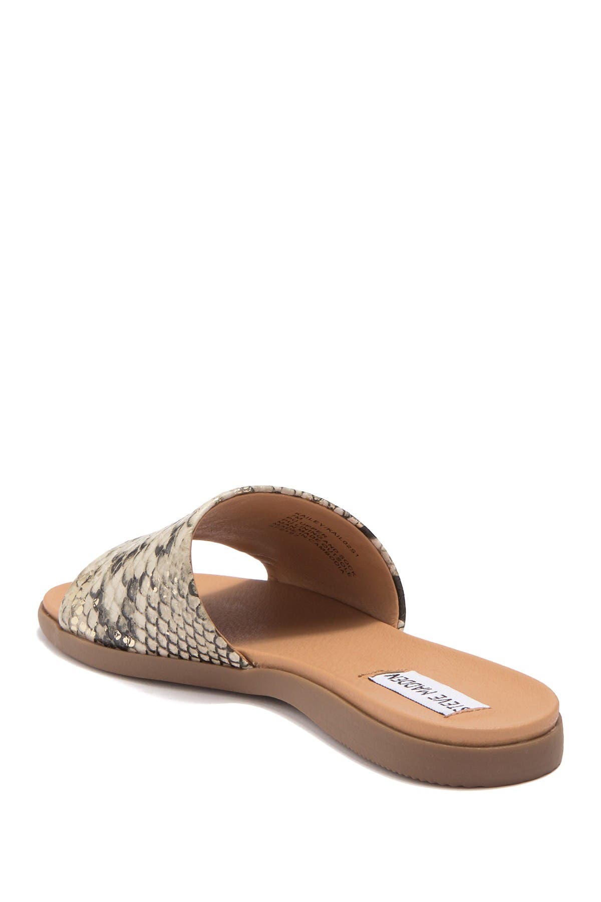 Kailey Slide Sandal, Alternate, color, GOLD SNAKE