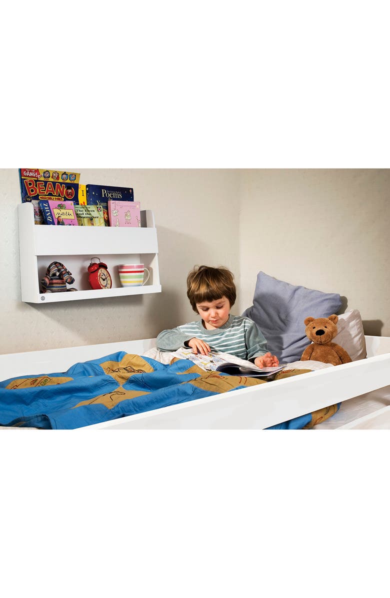 Tidy Books Bunk Bed Buddy Wall Shelf, Alternate, color, Natural