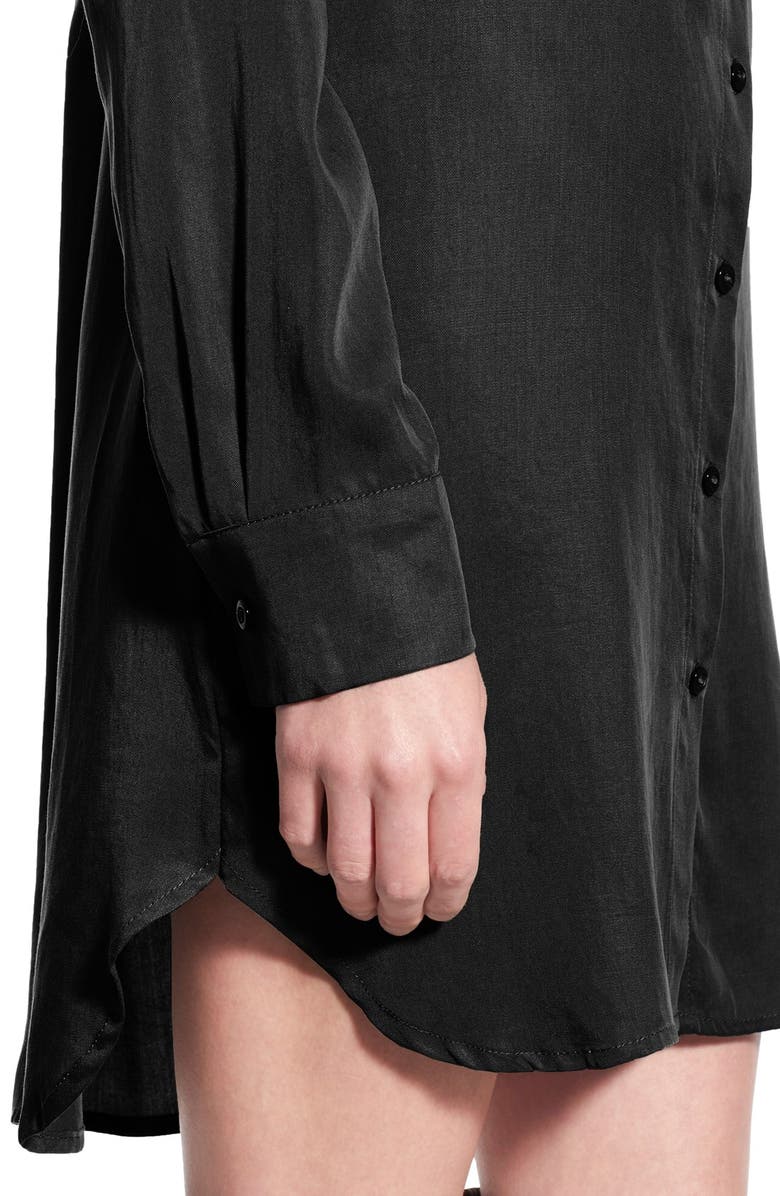 WAYF Button Front Shirtdress, Alternate, color, 