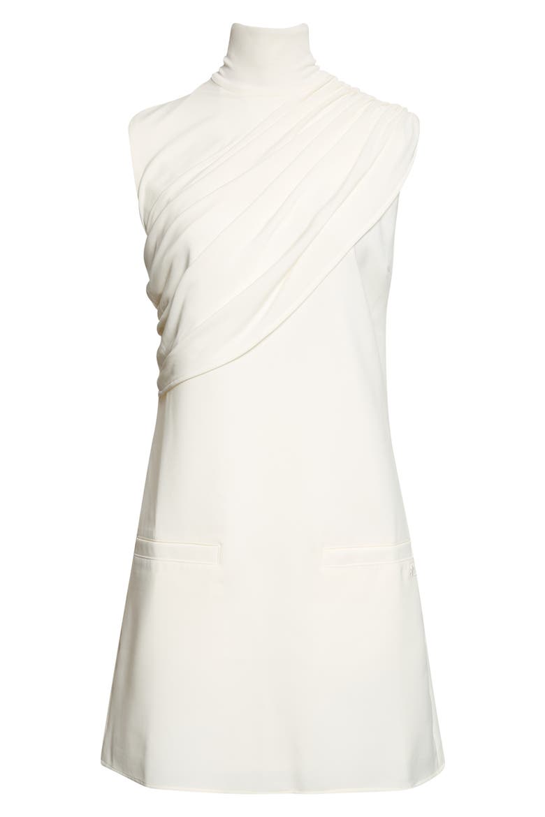 Twist A-Line Minidress, Main, color, HERITAGE WHITE
