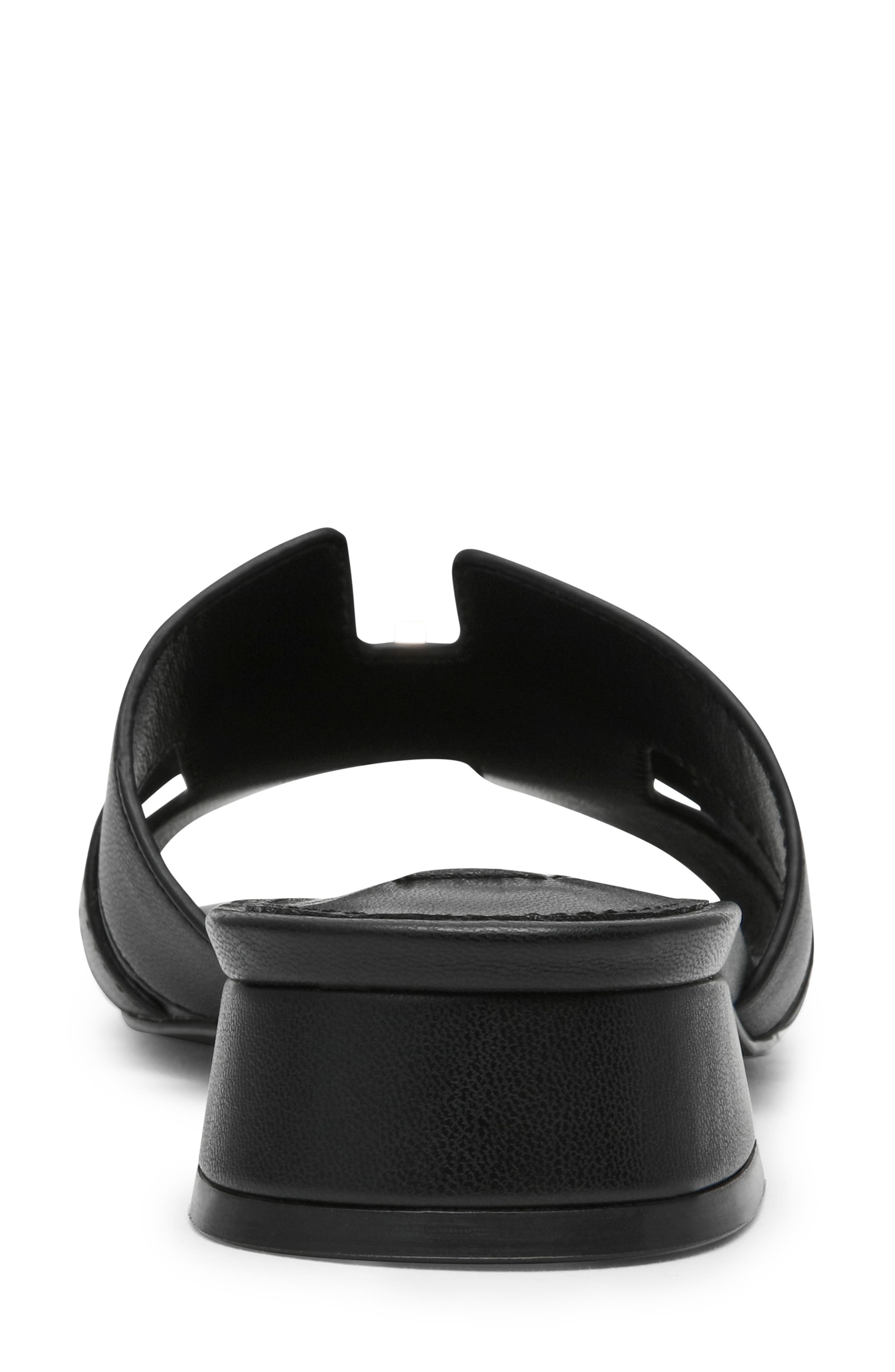 Steven New York Laurin Slide Sandal, Alternate, color, Black