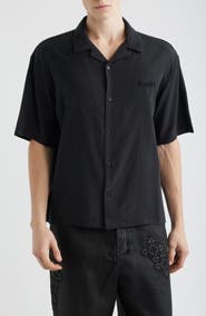 Ksubi End Diner Logo Camp Shirt