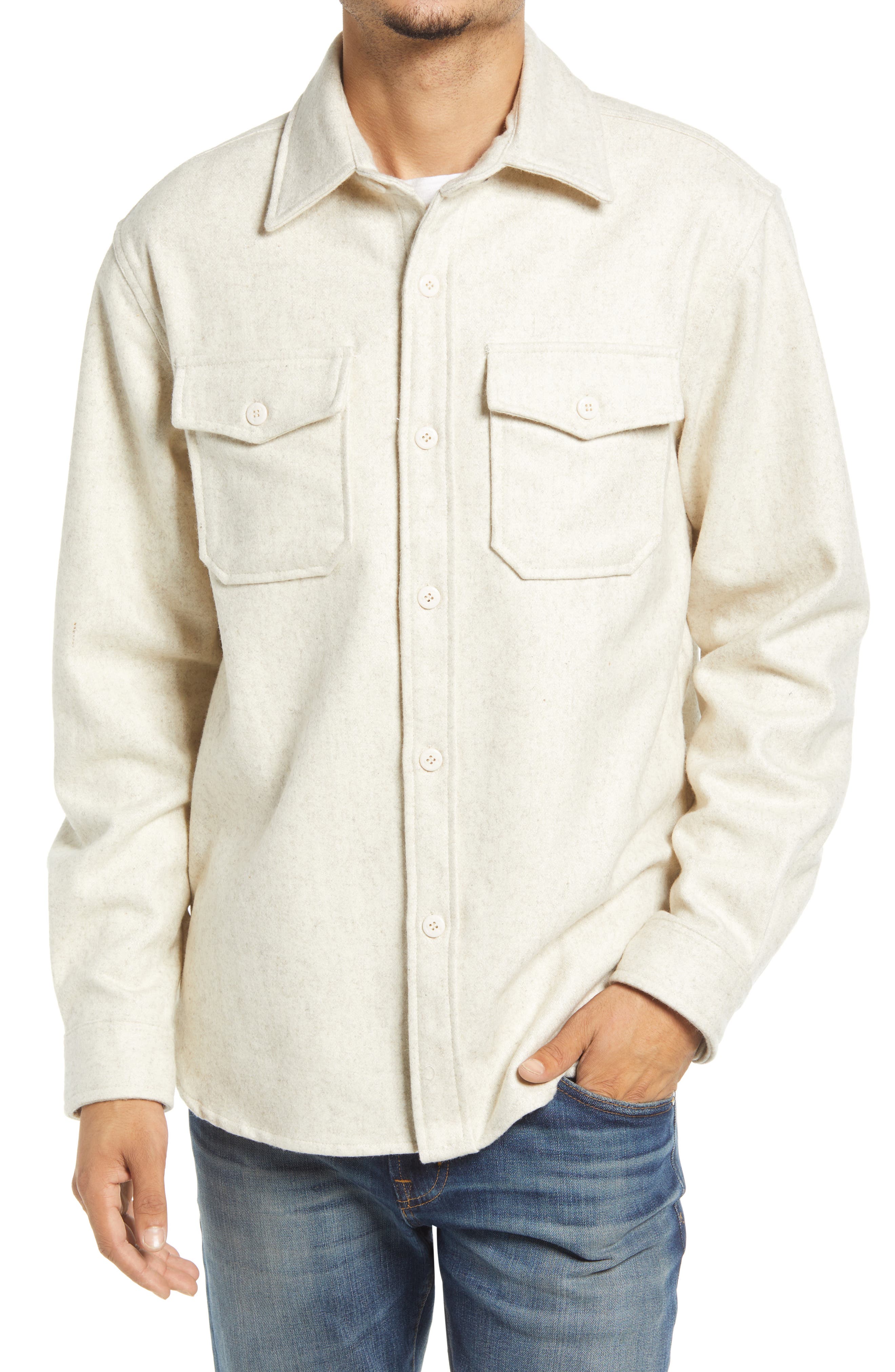 CPO Wool Blend Work Shirt - image 4