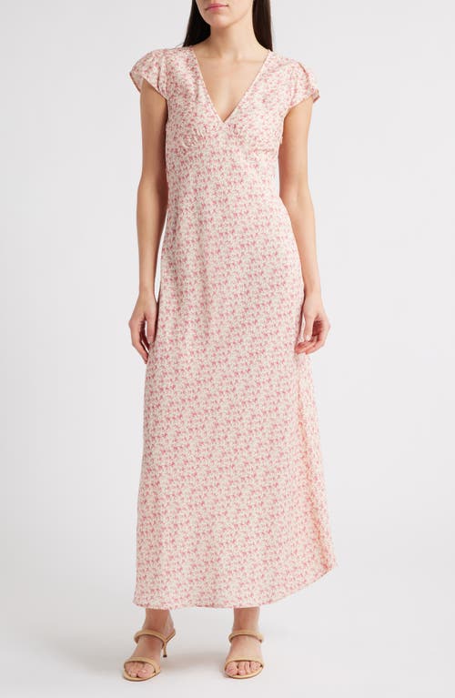 Faithfull The Brand Esson Midi Dress In Gray
