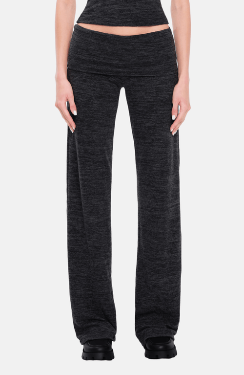 Ow Collection Nita Knit Pants In Gray