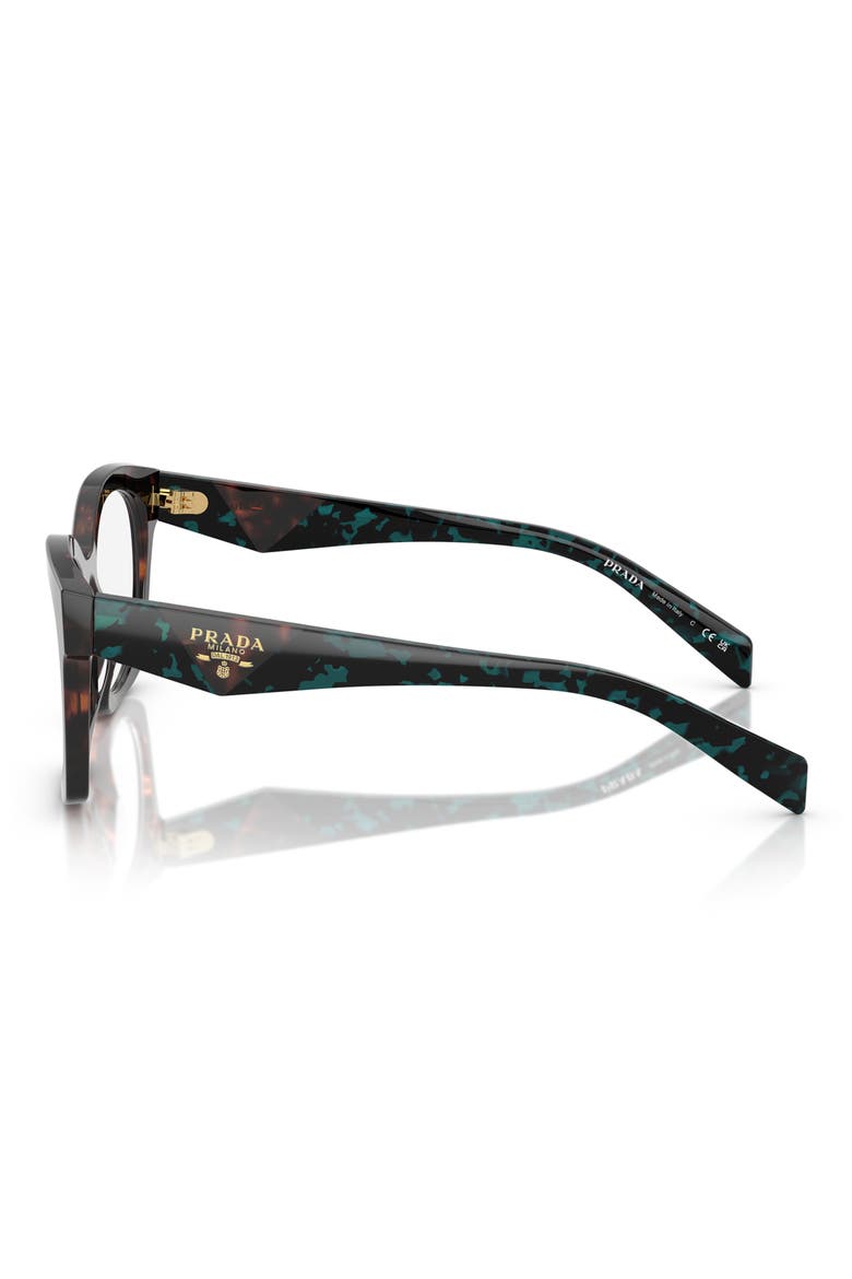 52mm Square Optical Glasses, Alternate, color, BROWN TORTOISE