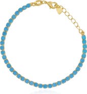 The Lovery Fine Jewelry Blue Tennis Bracelet
