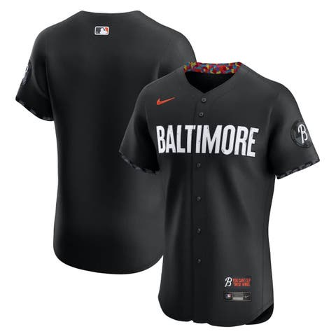 Men's Nike Black Baltimore Orioles City Connect  Elite Jersey