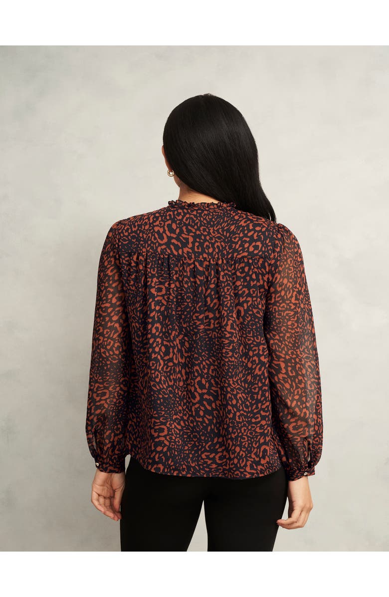 HOBBS LONDON Carolina Blouse, Alternate, color, Black Copper