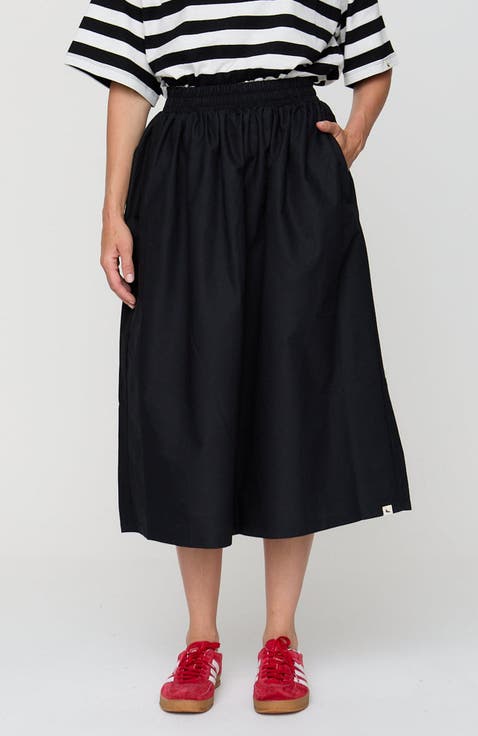 Organic Cotton Joyce Midi Skirt