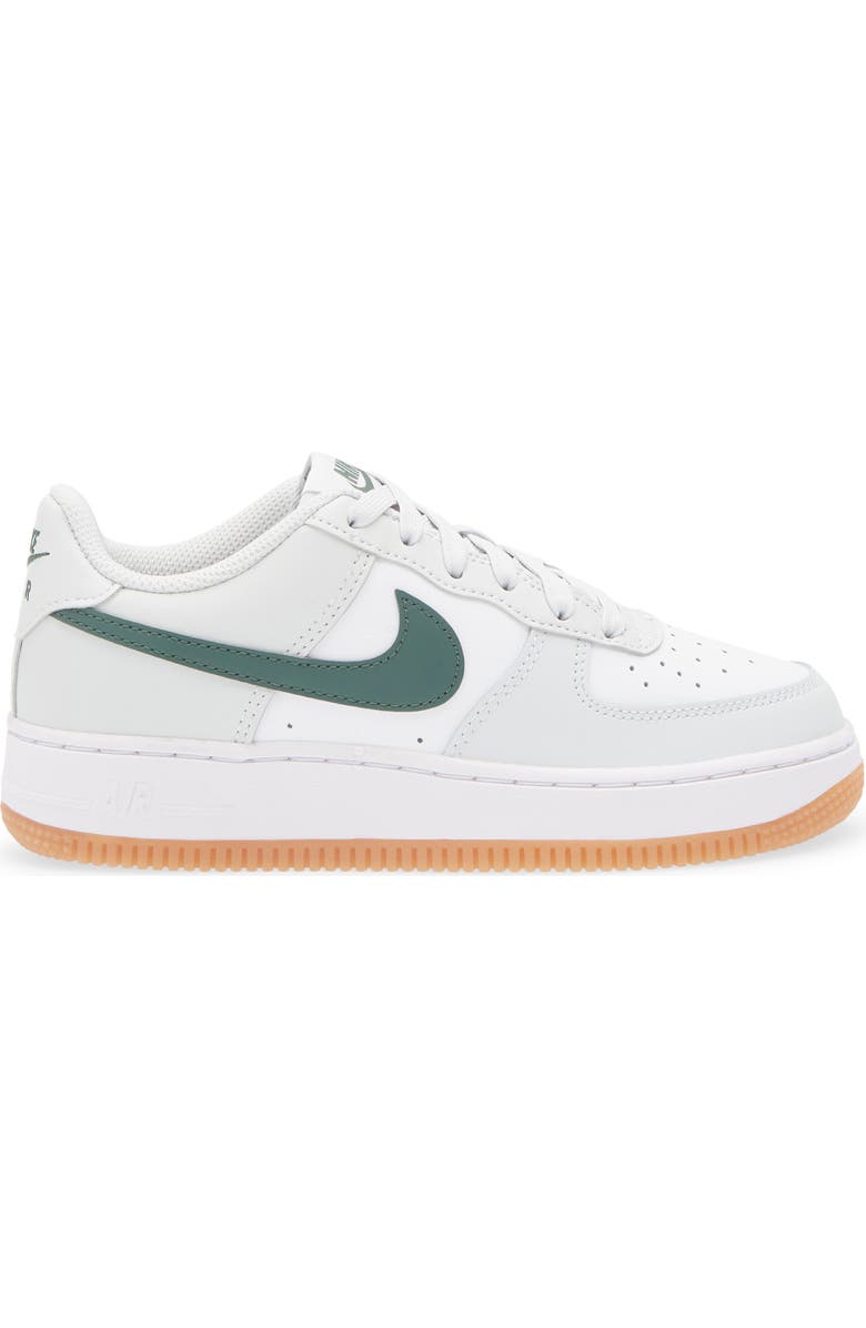 Nike Kids' Air Force 1 Sneaker, Alternate, color, Photon Dust/ White/ Fir