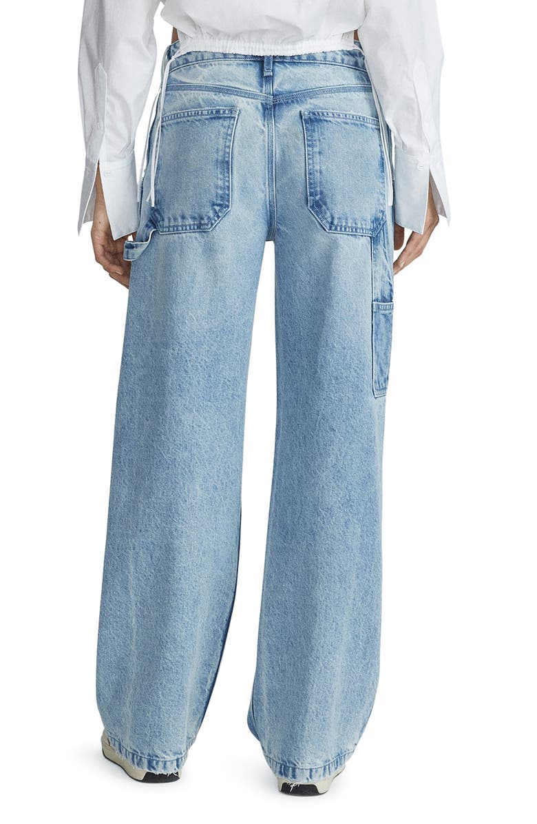 rag & bone Sid Straight Leg Carpenter Jeans, Alternate, color, 